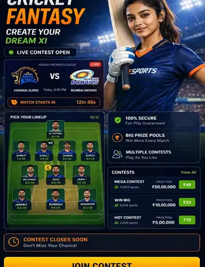 7k (7 k app) fantasy cricket & matchday visual 3